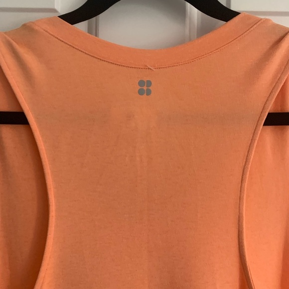 Sweaty Betty Gary Sleeveless Romper - Size L - Tangerine Orange - NWT - Picture 6 of 8